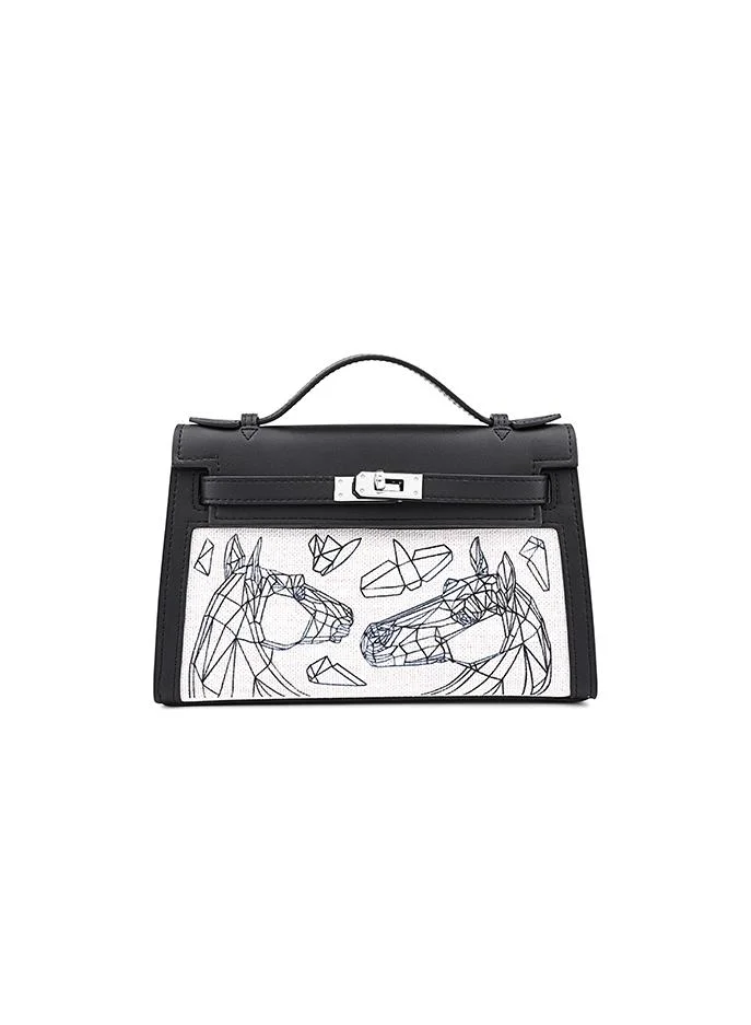 أيقون Women’s Structured Satchel Handbag